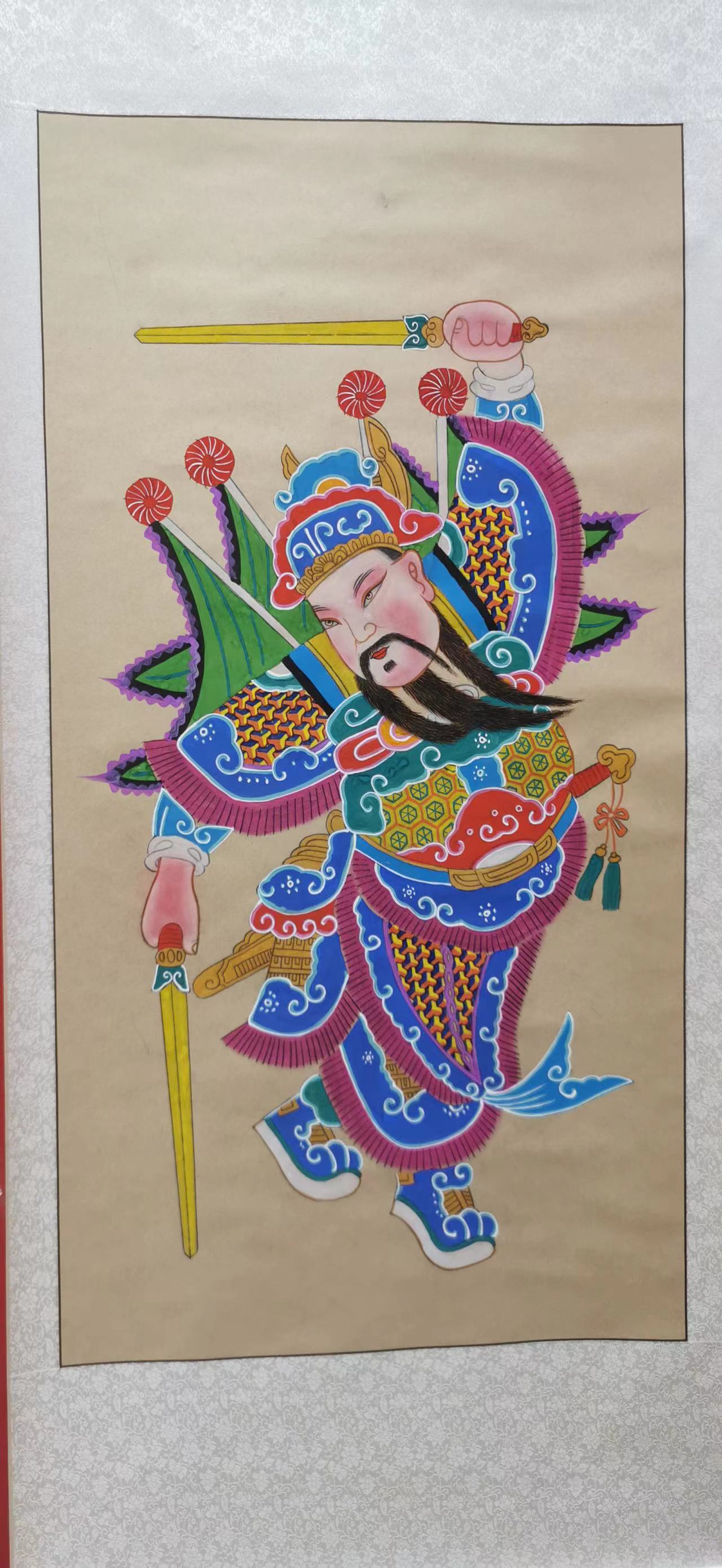 四川绵竹年画亮相武强年画博物馆展览将持续到9月26日